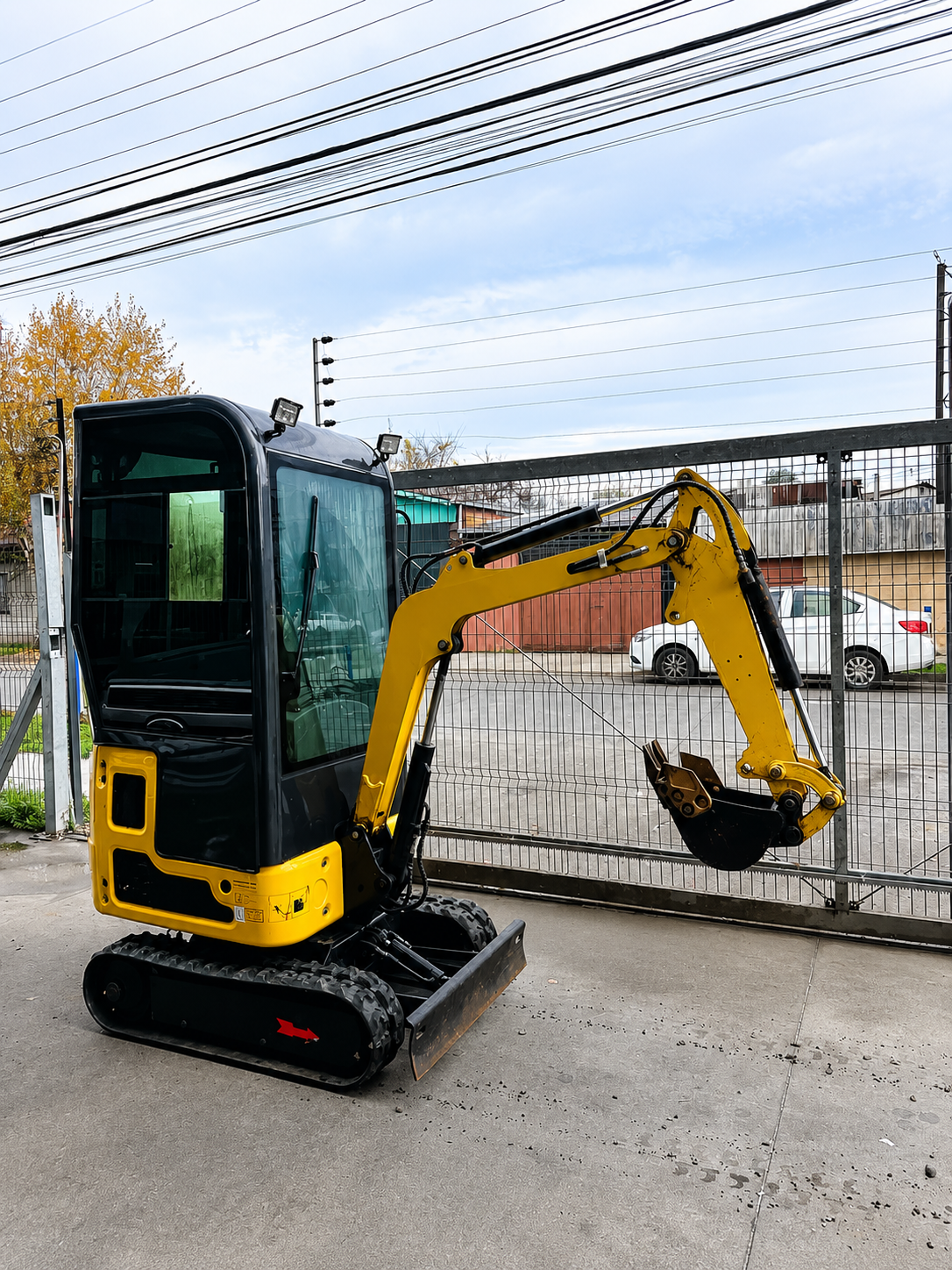 MINIEXCAVADORA 1 TONELADA